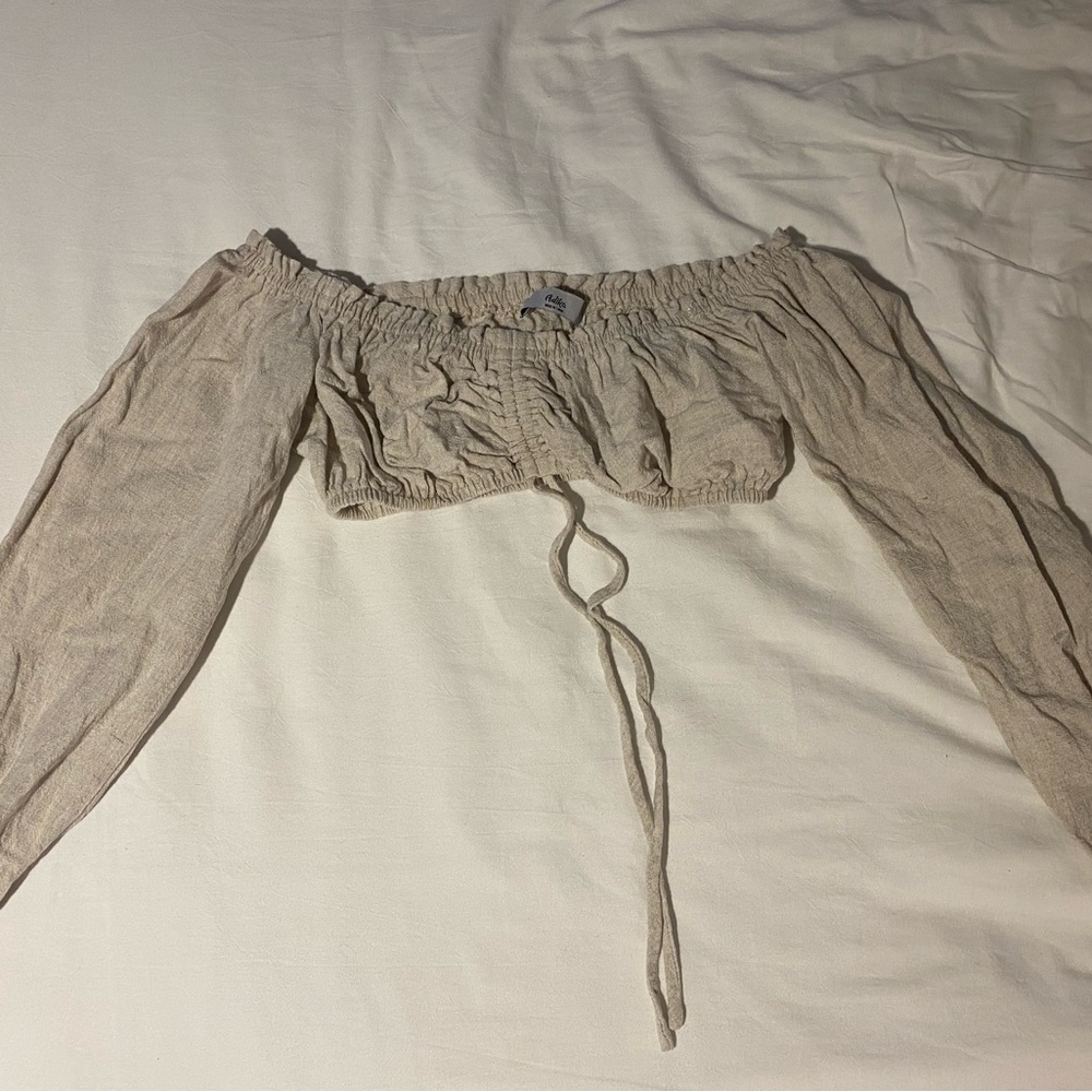 Long Sleeve Crop Top